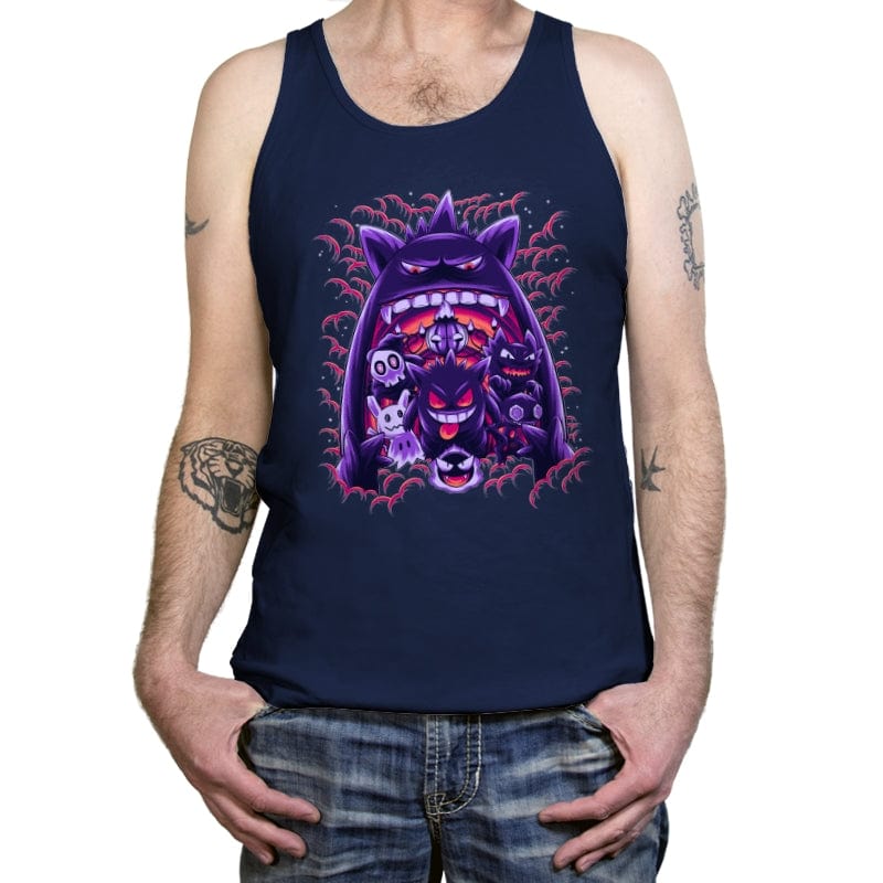 Ghost Type Club - Tanktop Tanktop RIPT Apparel X-Small / Navy