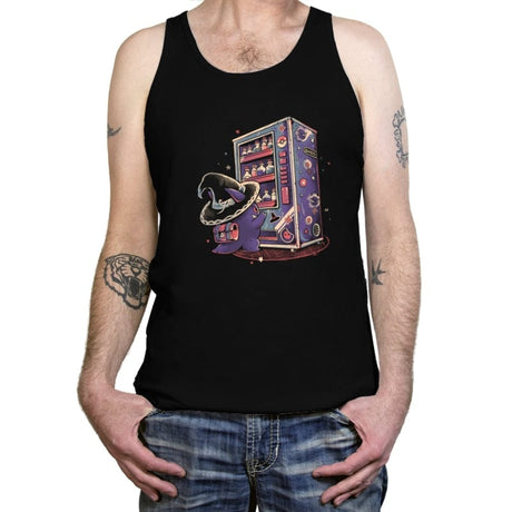Ghost Vending Machine - Tanktop Tanktop RIPT Apparel X-Small / Black