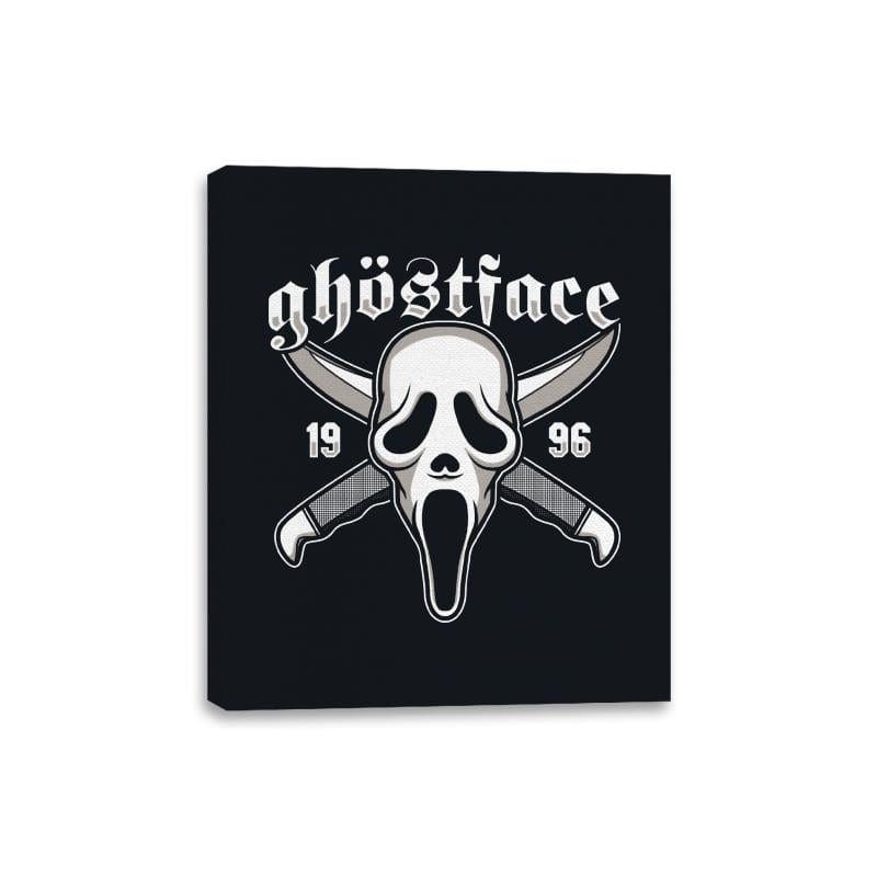 Ghostface - Canvas Wraps Canvas Wraps RIPT Apparel 8x10 / Black