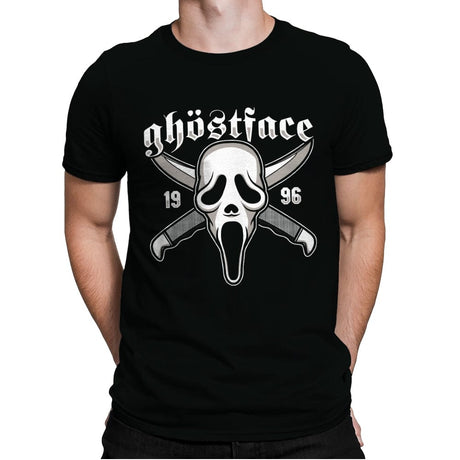 Ghostface - Mens Premium T-Shirts RIPT Apparel Small / Black