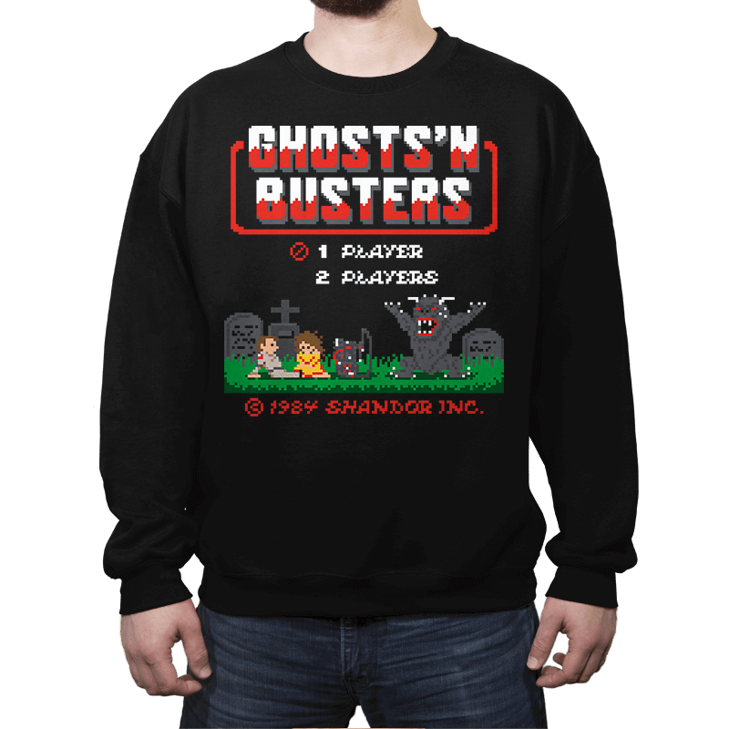 Ghosts 'N Busters - Crew Neck Crew Neck RIPT Apparel