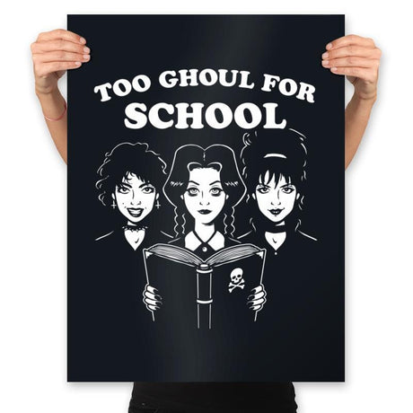 Ghoul School - Prints Posters RIPT Apparel 18x24 / Black