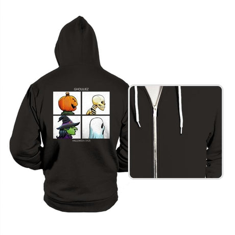 Ghouliez: Halloween Daze - Hoodies Hoodies RIPT Apparel Small / Black