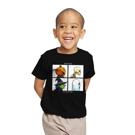Ghouliez: Halloween Daze - Youth T-Shirts RIPT Apparel X-small / Black