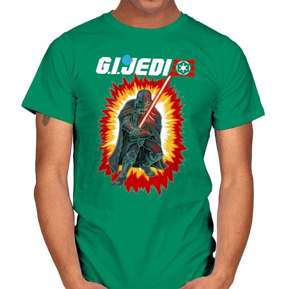 GI JEDI Vader - Mens T-Shirts RIPT Apparel Small / Kelly