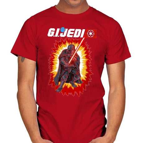 GI JEDI Vader - Mens T-Shirts RIPT Apparel Small / Red