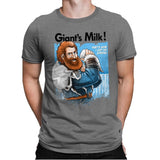 Giant's Milk! - Mens Premium T-Shirts RIPT Apparel Small / Heather Grey