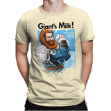 Giant's Milk! - Mens Premium T-Shirts RIPT Apparel Small / Natural