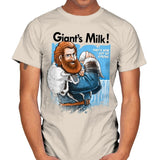 Giant's Milk! - Mens T-Shirts RIPT Apparel Small / Natural
