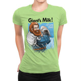 Giant's Milk! - Womens Premium T-Shirts RIPT Apparel Small / Mint