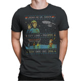Gift Long and Prosper - Ugly Holiday - Mens Premium T-Shirts RIPT Apparel Small / Heavy Metal
