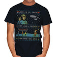 Gift Long and Prosper - Ugly Holiday - Mens T-Shirts RIPT Apparel Small / Black