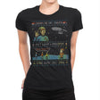 Gift Long and Prosper - Ugly Holiday - Womens Premium T-Shirts RIPT Apparel Small / Black