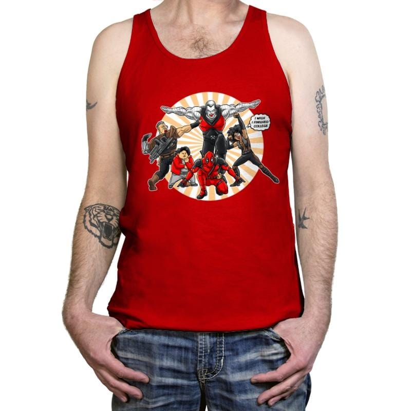 Ginyu-X-Force - Tanktop Tanktop RIPT Apparel X-Small / Red