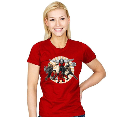 Ginyu-X-Force - Womens T-Shirts RIPT Apparel Small / Red