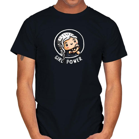 Girl Power Dany - Mens T-Shirts RIPT Apparel Small / Black