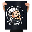Girl Power Dany - Prints Posters RIPT Apparel 18x24 / Black
