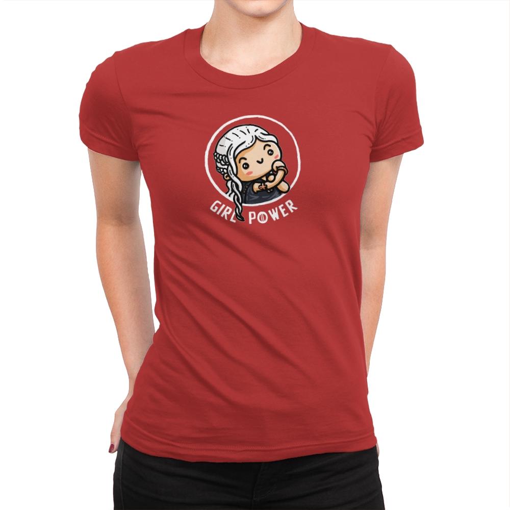 Girl Power Dany - Womens Premium T-Shirts RIPT Apparel Small / Red