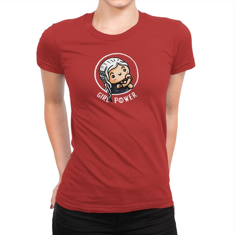 Girl Power Dany - Womens Premium T-Shirts RIPT Apparel Small / Red