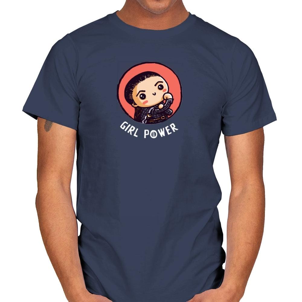 Girl Power VII - Mens T-Shirts RIPT Apparel Small / Navy