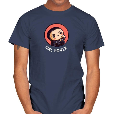 Girl Power VII - Mens T-Shirts RIPT Apparel Small / Navy