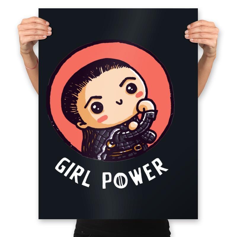 Girl Power VII - Prints Posters RIPT Apparel 18x24 / Black