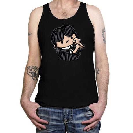Girl Power-Wednesday - Tanktop Tanktop RIPT Apparel X-Small / Black