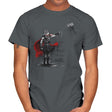 Girl with Hammer - Mens T-Shirts RIPT Apparel Small / Charcoal