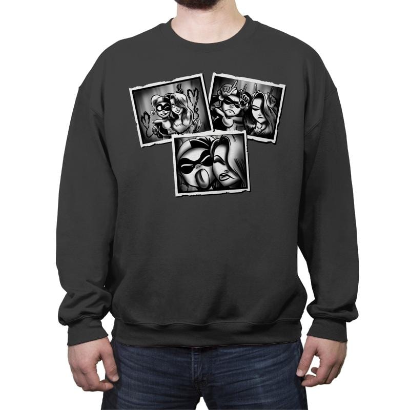 Girls' Night Out  - Crew Neck Sweatshirt Crew Neck Sweatshirt RIPT Apparel Small / Charcoal