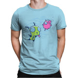 Girvana Exclusive - Mens Premium T-Shirts RIPT Apparel Small / Light Blue