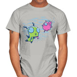 Girvana Exclusive - Mens T-Shirts RIPT Apparel Small / Ice Grey