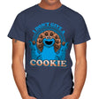 Give a Cookie - Mens T-Shirts RIPT Apparel Small / Navy