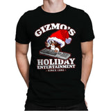 Gizmo's Holiday - Mens Premium T-Shirts RIPT Apparel Small / Black