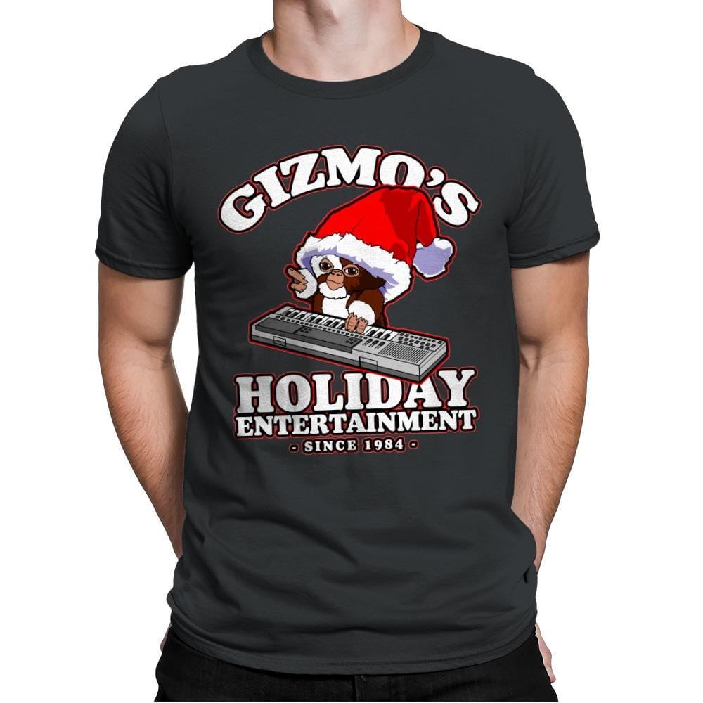 Gizmo's Holiday - Mens Premium T-Shirts RIPT Apparel Small / Heavy Metal