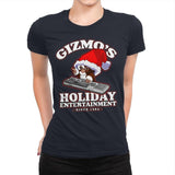 Gizmo's Holiday - Womens Premium T-Shirts RIPT Apparel Small / Midnight Navy