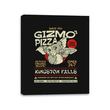 Gizmo's Pizza - Canvas Wraps Canvas Wraps RIPT Apparel 11x14 / Black