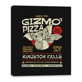 Gizmo's Pizza - Canvas Wraps Canvas Wraps RIPT Apparel 16x20 / Black