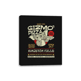 Gizmo's Pizza - Canvas Wraps Canvas Wraps RIPT Apparel 8x10 / Black