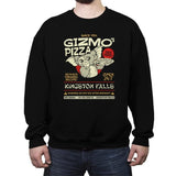 Gizmo's Pizza - Crew Neck Sweatshirt Crew Neck Sweatshirt RIPT Apparel Small / Black