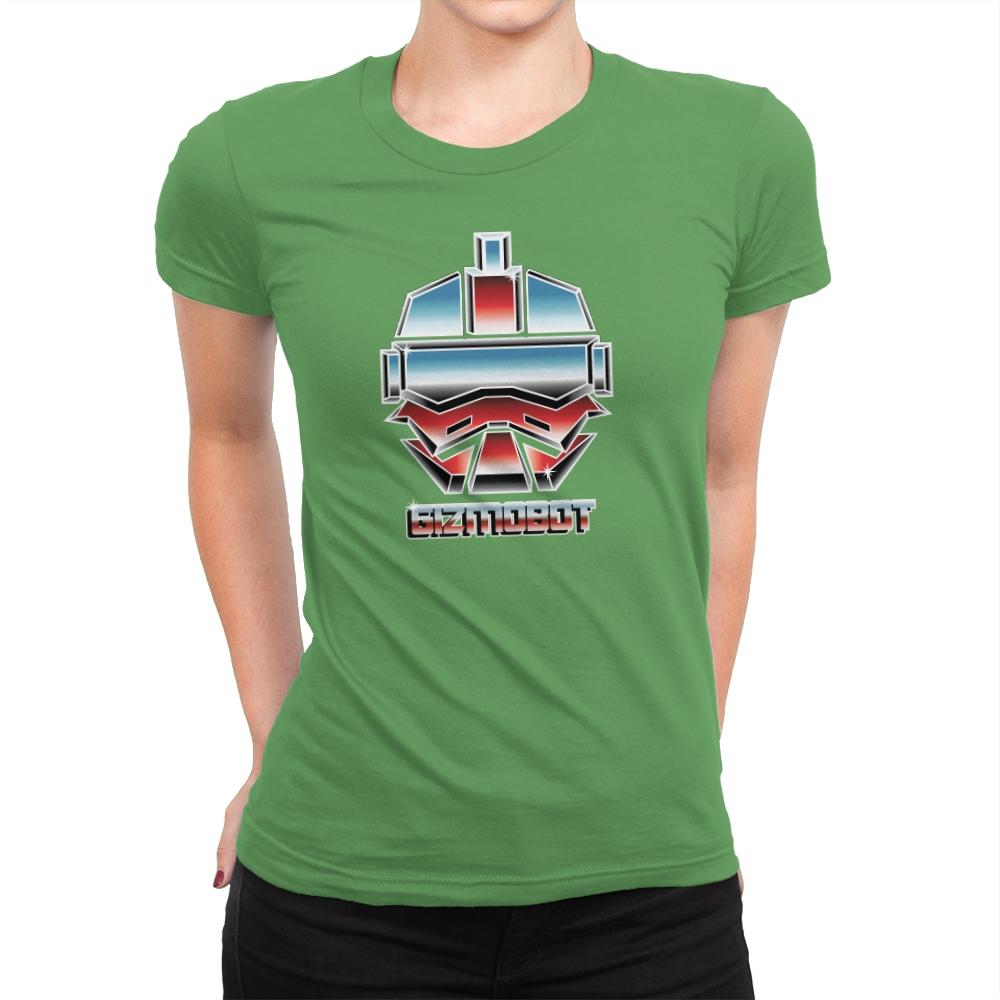 Gizmobot - Womens Premium T-Shirts RIPT Apparel Small / Kelly Green