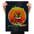 Glam Symbiote - Prints Posters RIPT Apparel 18x24 / Black
