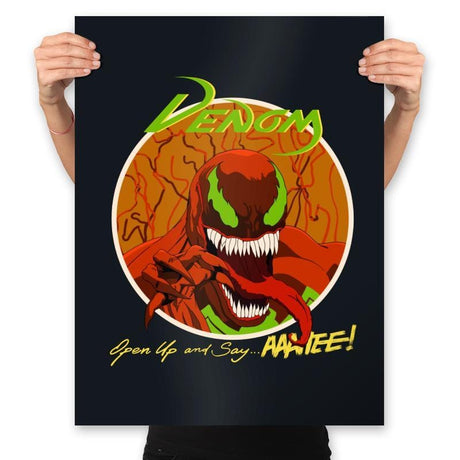 Glam Symbiote - Prints Posters RIPT Apparel 18x24 / Black