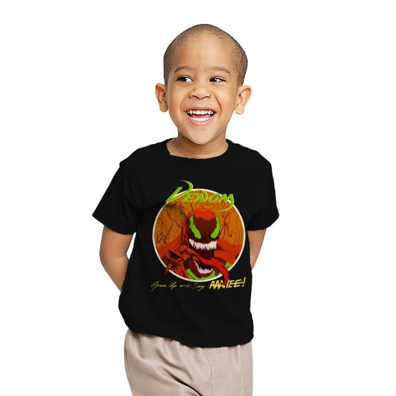 Glam Symbiote - Youth T-Shirts RIPT Apparel X-small / Black