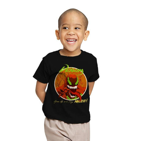 Glam Symbiote - Youth T-Shirts RIPT Apparel X-small / Black