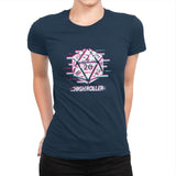 Glitch D-20 - Womens Premium T-Shirts RIPT Apparel Small / Midnight Navy