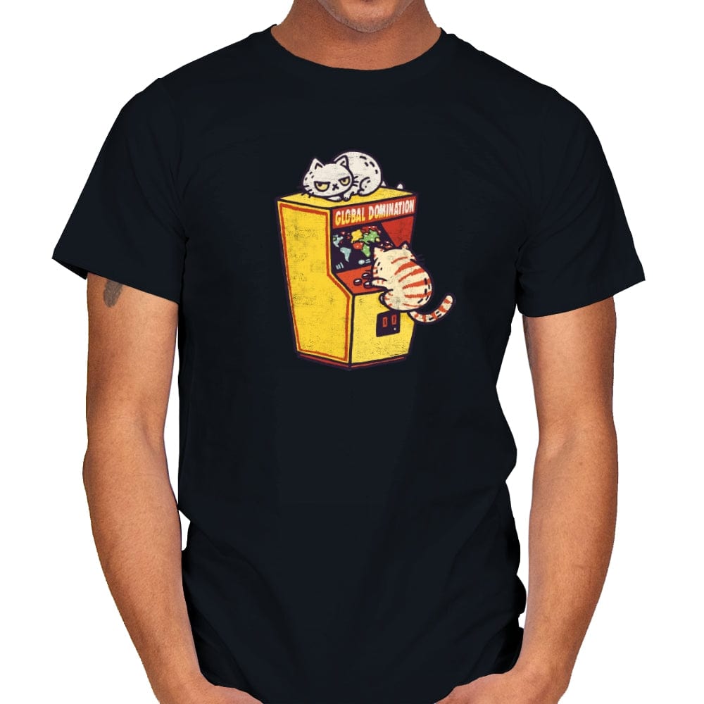 Global Domination - Mens T-Shirts RIPT Apparel Small / Black