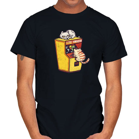 Global Domination - Mens T-Shirts RIPT Apparel Small / Black