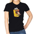 Global Domination - Womens T-Shirts RIPT Apparel Small / Black