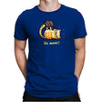 Go Away Right Meow - Mens Premium T-Shirts RIPT Apparel Small / Royal