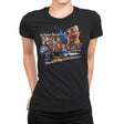 Go Back in Time in Hill Valley - Womens Premium T-Shirts RIPT Apparel Small / Black